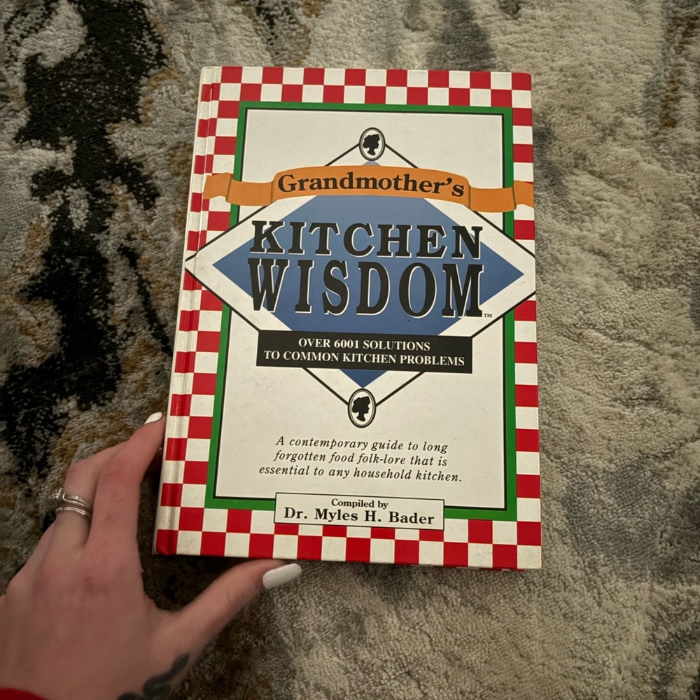 Grandmother's Kitchen Wisdom Book